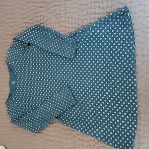 Lands'End Polka Dot Play Dress